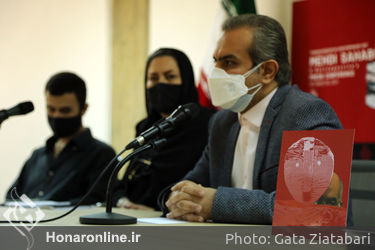 نشست خبری نمایشگاه مروری بر آثر مهدی سحابی در موزه هنرهای معاصر تهران