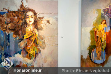 نمایشگاه گروهی نقاشی جمعی از هنرمندان در گالری بهنام دهش پور