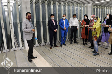 بازدید ویژه خبرنگاران از مرمت و نوسازی گنجینه موزه هنرهای معاصر تهران