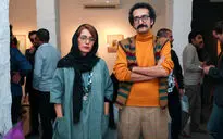نمایشگاه نقاشی های مریم آیین و عباس شهسوار در گالری طراحان آزاد 