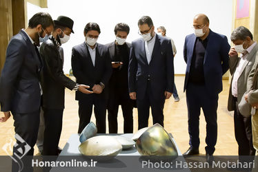 افتتاحیه یازدهمین دوسالانه ملی سرامیک ایران در فرهنگسرای نیاوران