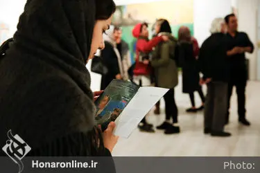 افتتاحیه ی نمایشگاه نقاشی عیسی جباری ممقانی در گالری ساربان