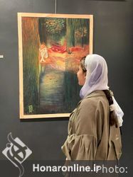 نمایشگاه آثار نقاشی زهرا محمدی با عنوان «راز در عمق» در گالری زرنا