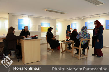 نمایشگاه نقاشی فهیمه امینی در گالری گلستان