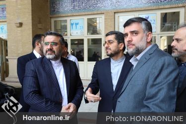 افتتاحیه بخش بین الملل نمایشگاه کتاب تهران