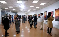 افتتاحیه نمایشگاه گروهی نقاشی انجمن نقاشان ایران در خانه هنرمندان 