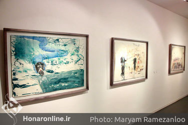 نمایشگاه نقاشی هاوار امینی در گالری ماه