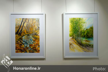 نمایشگاه نقاشی‌های نرگس عباسی در نگارخانه بهارک