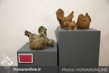 افتتاحیه یازدهمین دوسالانه ملی سرامیک ایران در فرهنگسرای نیاوران