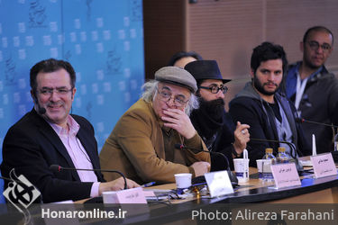 نشست خبری فیلم سینمایی خفه‌گی در روز هشتم جشنواره فیلم فجر در کاخ جشنواره (12)