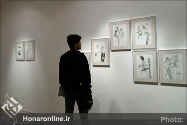 نمایشگاه طراحی های حمید بهرامی در گالری هما