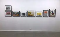 نمایشگاه آثار هایده ایازی در گالری دلگشا