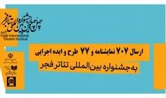 تعداد آثار دریافتی در 2 بخش «نمایشنامه‌نویسی» و «تازه‌ها» اعلام شد