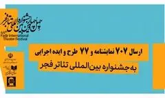 تعداد آثار دریافتی در 2 بخش «نمایشنامه‌نویسی» و «تازه‌ها» اعلام شد