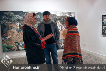 نمایشگاه نقاشی الهام نفیسی در گالری هما