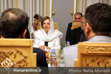 دیدار وزیر فرهنگ و ارشاد اسلامی با وزیر فرهنگ سوریه در تالار وحدت 