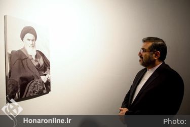 افتتاح نمایشگاه «آینه در آینه ۲» با حضور وزیر فرهنگ و ارشاد اسلامی