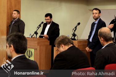 دیدار وزیر فرهنگ و ارشاد اسلامی با وزیر فرهنگ سوریه در تالار وحدت 