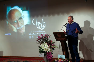 مراسم زادروز غلامحسین امیرخانی در موزه هنرهای دینی امام علی(ع)