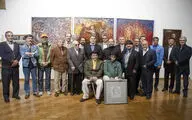 نمایشگاه نقاشی حجت شکیبا در فرهنگسرای نیاوران