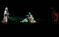 Ashura puppet opera in Vahdat Hall
