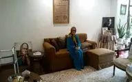 عیادت نماینده موسسه هنرمندان پیشکسوت از ملکه رنجبر