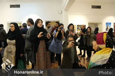 افتتاحیه نمایشگاه عکس‌های مائورو ویتالیه در گالری استاد نامی خانه هنرمندان