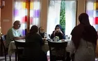 مرجانه گلچین، بهرنگ علوی و بابک کریمی در 
