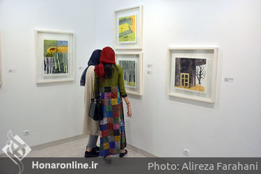 نمایشگاه آثار پروین هانی طبائی در گالری دید