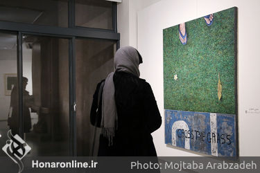 افتتاحیه نمایشگاه نقاشی داریوش قره زاده در گالری خانه نگار 14