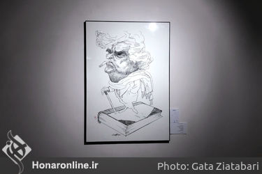 نمایشگاه از نگاه سخاورز؛ چهره‌های ادبیات ایران در گالری سهراب