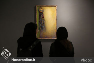 افتتاحیه نمایشگاه نقاشی‌های سوسن اتحاد در گالری هپتا
