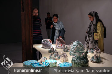 نمایشگاه سرامیک درسا اسدی در گالری طراحان آزاد