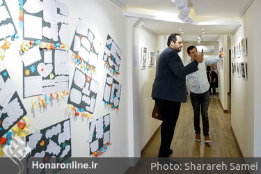 نمایشگاه نقاشی کودکان سیستان و بلوچستان در گالری بهارک