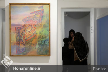افتتاحیه نمایشگاه نقاشی های حسن مرشد در گالری هپتا