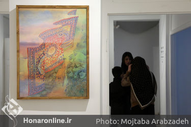 افتتاحیه نمایشگاه نقاشی های حسن مرشد در گالری هپتا