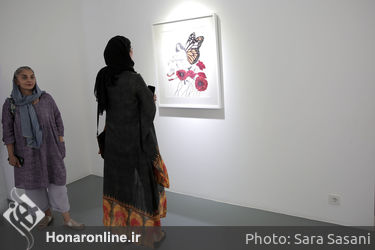 نمایشگاه نقاشی سیمین کرامتی در گالری اعتماد