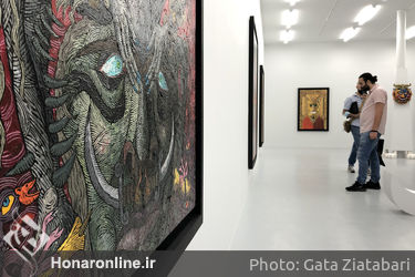 نمایشگاه آثار علی اکبر صادقی در گالری مدار موازی