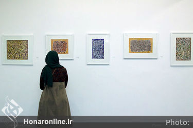 نمایشگاه آثار گارنیک درهاکوپیان در گالری ماه مهر