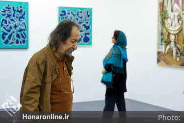 نمایشگاه آثار گارنیک درهاکوپیان در گالری ماه مهر