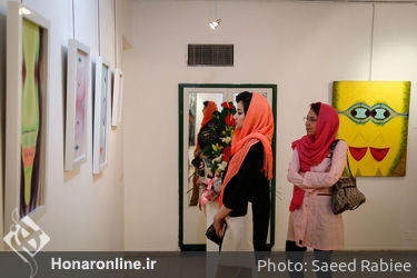 نمایشگاه نقاشی های شقایق ماندگار در گالری هفت ثمر