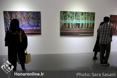 نمایشگاه آثار سمانه وفایی در گالری اعتماد نگارستان
