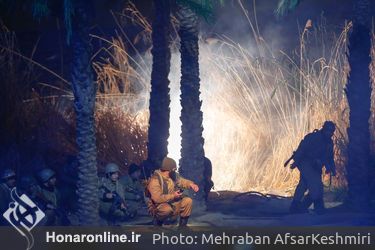 نمایش میدانی «جان فدا» در بوستان ولایت تهران