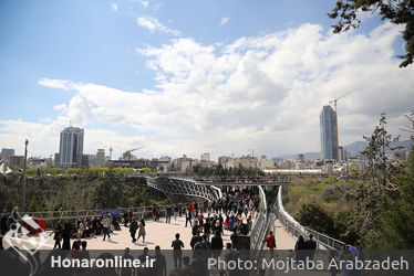 روز طبیعت در بوستان آب آتش تهران