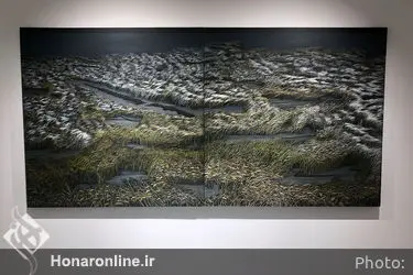 نمایشگاه آثار فلورا فیض‌بخش در گالری اعتماد