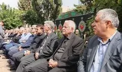 پیکر ابوالقاسم قاسم‌زاده به سمت منزل ابدی بدرقه شد