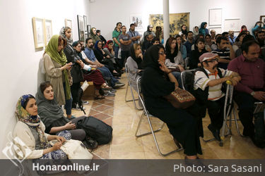 مراسم رونمایی از کتاب "طراحی به مثابه زیستن" در خانه هنرمندان ایران