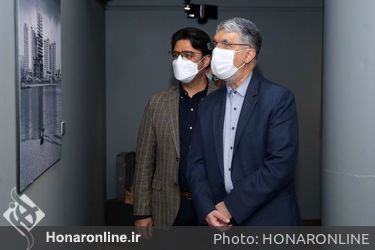 بازدید وزیر فرهنگ و ارشاد اسلامی از سیزدهمین جشنواره هنرهای تجسمی فجر
