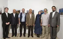 بازدید سید مجتبی حسینی از نمایشگاه 
