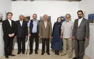 بازدید سید مجتبی حسینی از نمایشگاه 
